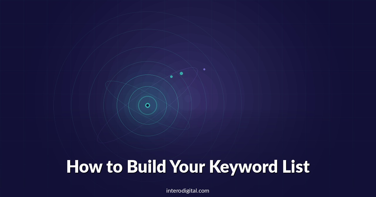 How to Build Your Keyword List
