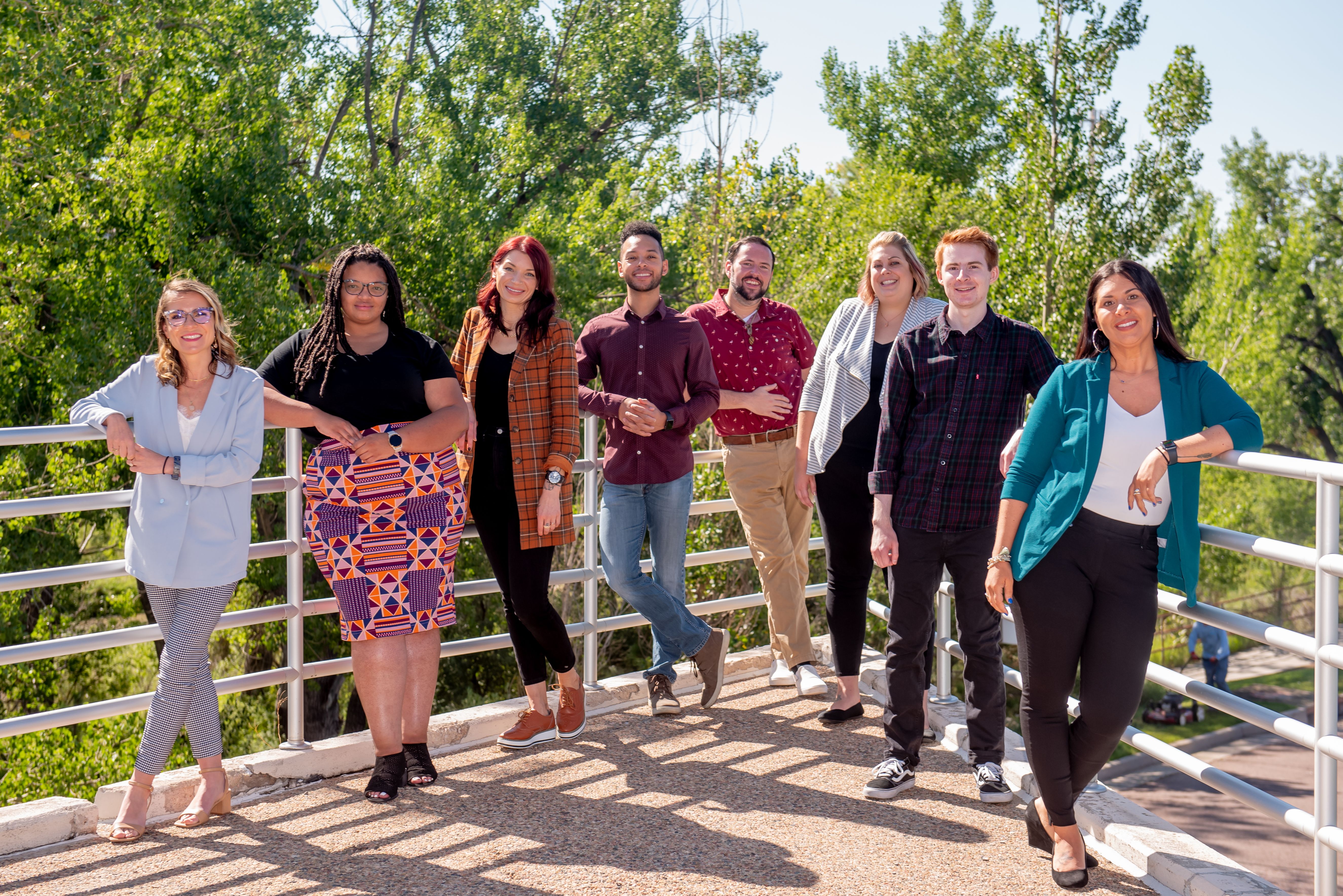 Colorado Intero team members enjoying the beautiful outdoors