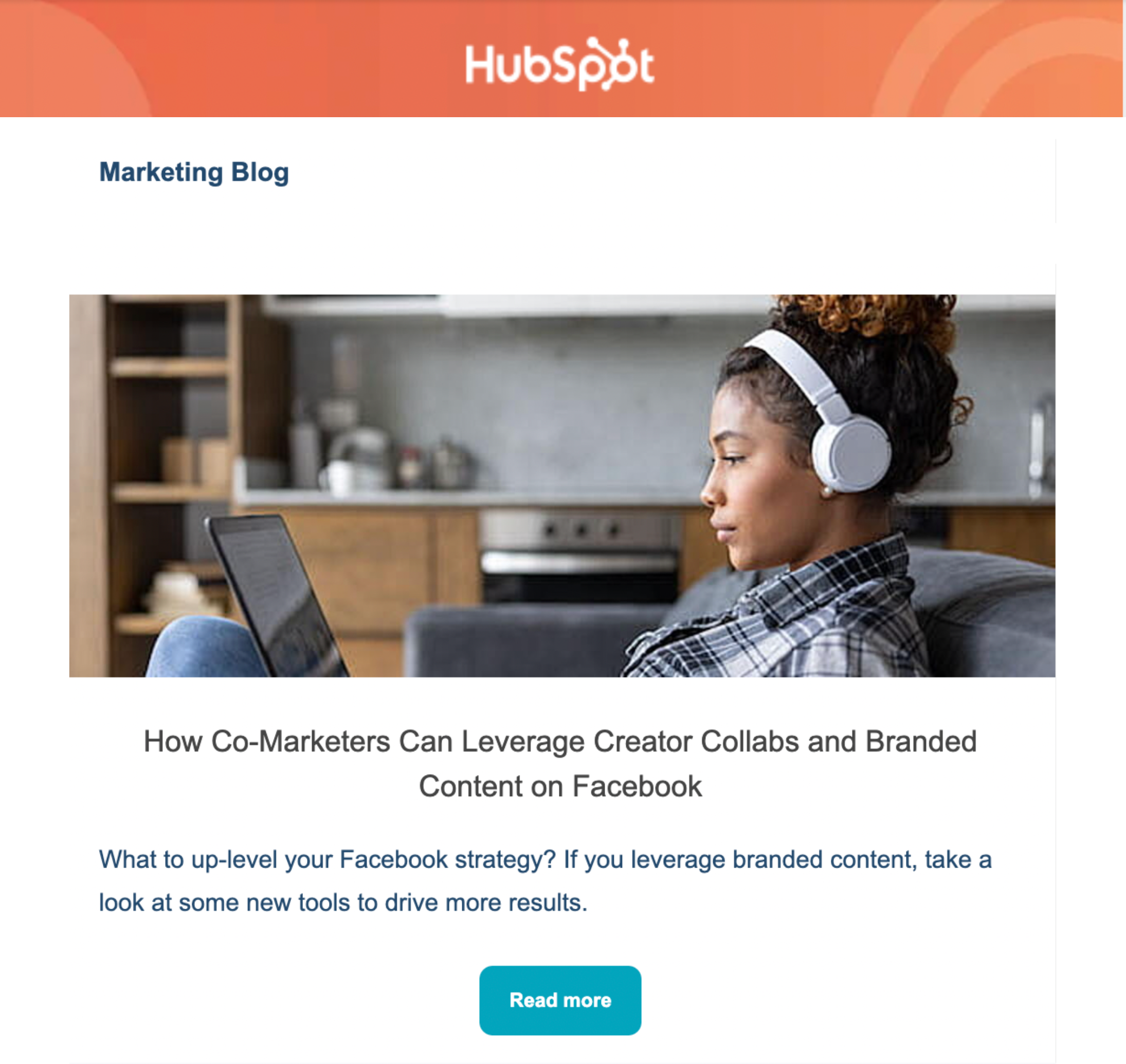 hubspot newsletter