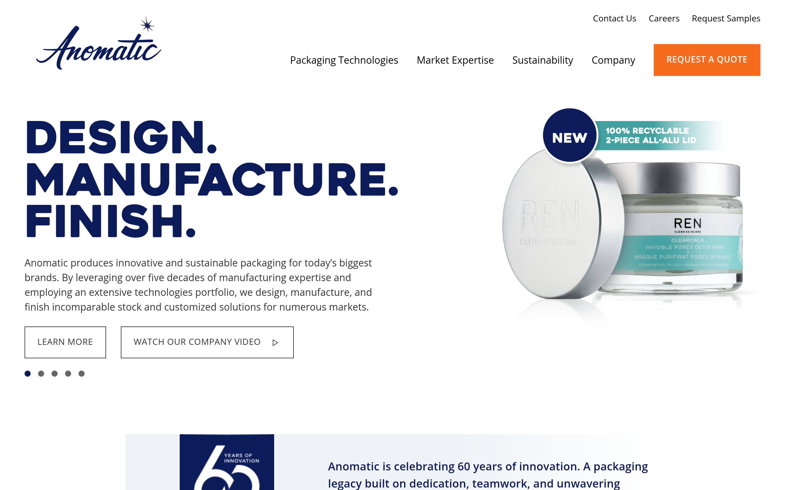 Anomatic website